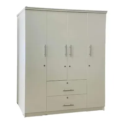 Melamine 4 Door Cupboard 6x5 - 5year warranty