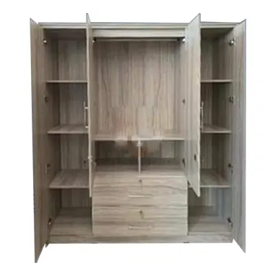 Melamine 4 Door Cupboard 6x5 - 5year warranty - Image 2