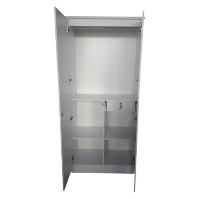Melamine 6x3 Cupboard 2 DOOR Only -White (H-68 ,L-32 ,W-14 ,inch) - Image 2