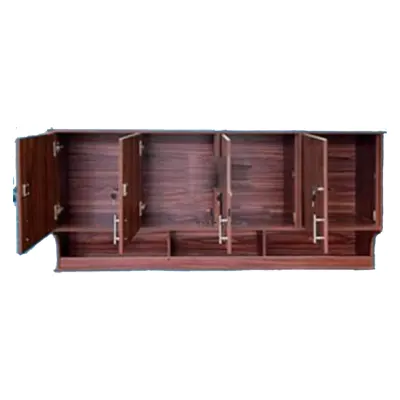 Melamin Pantry Cupboards 4 Door- 5 years Warranty ( 64x28x12 inch) - Image 2