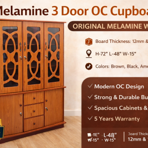 Melamine 3 Door OC Cupboard
