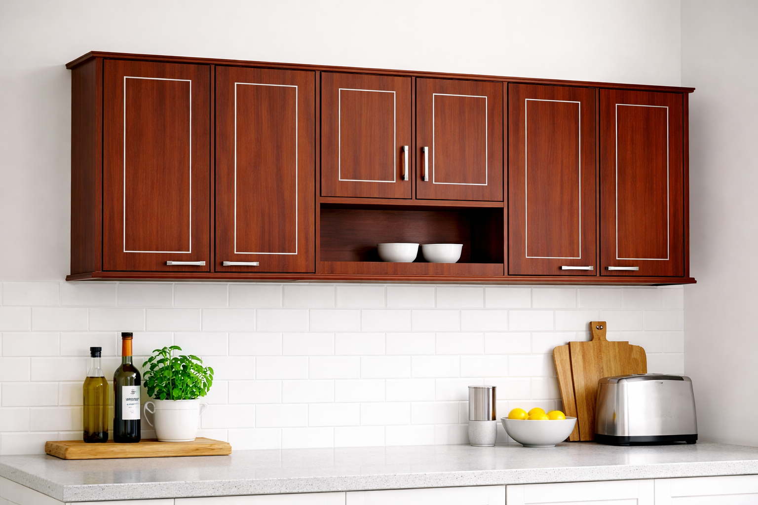 6 Door Pantry Wall Cupboard - Image 2