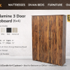 ChatGPT Image Feb 24, 2026, 12_05_00 PM Melamine 3 Door Only - 6x4 Cupboard - 5 Years Warranty (47 inch 71 inch 16 inch )