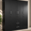 Melamine 6x5 - 4 Door Cupboard - 5 years warranty
