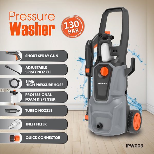 Innovex Pressure Washer  (IPW 003) - 1 year warranty