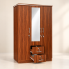 aa451ae2-3900-4130-afca-a96d609c6689 Melamine 3 Door Two Locker with Mirror Cupboard ( Full Set ) – 5 Years Warranty