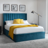 VTEC-Home-King-Size-Divan-Bed-BD-1664-78X72X48 Premium Luxury Divan Bed with Elegant Upholstered Headboard - Only Beds