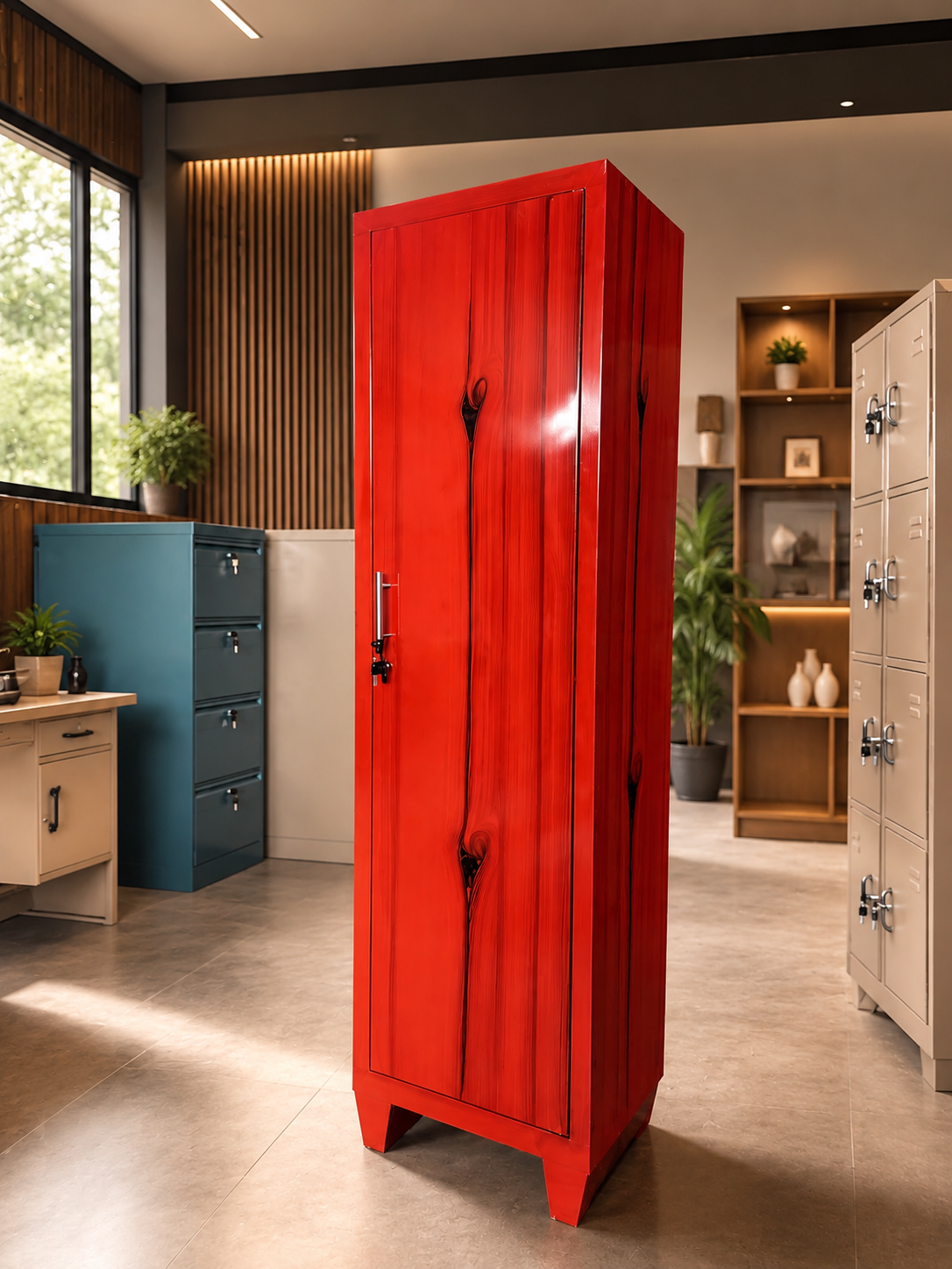 Steel hostel cupboard - 2 years warranty - Image 2