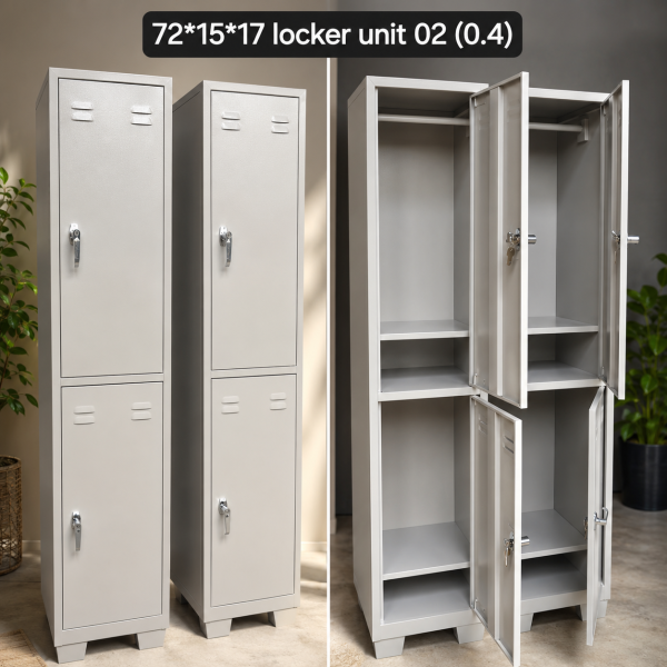2 Door Steel Locker Cupboard