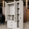 11 Original Melamine Long Drawer 3 Door Cupboard