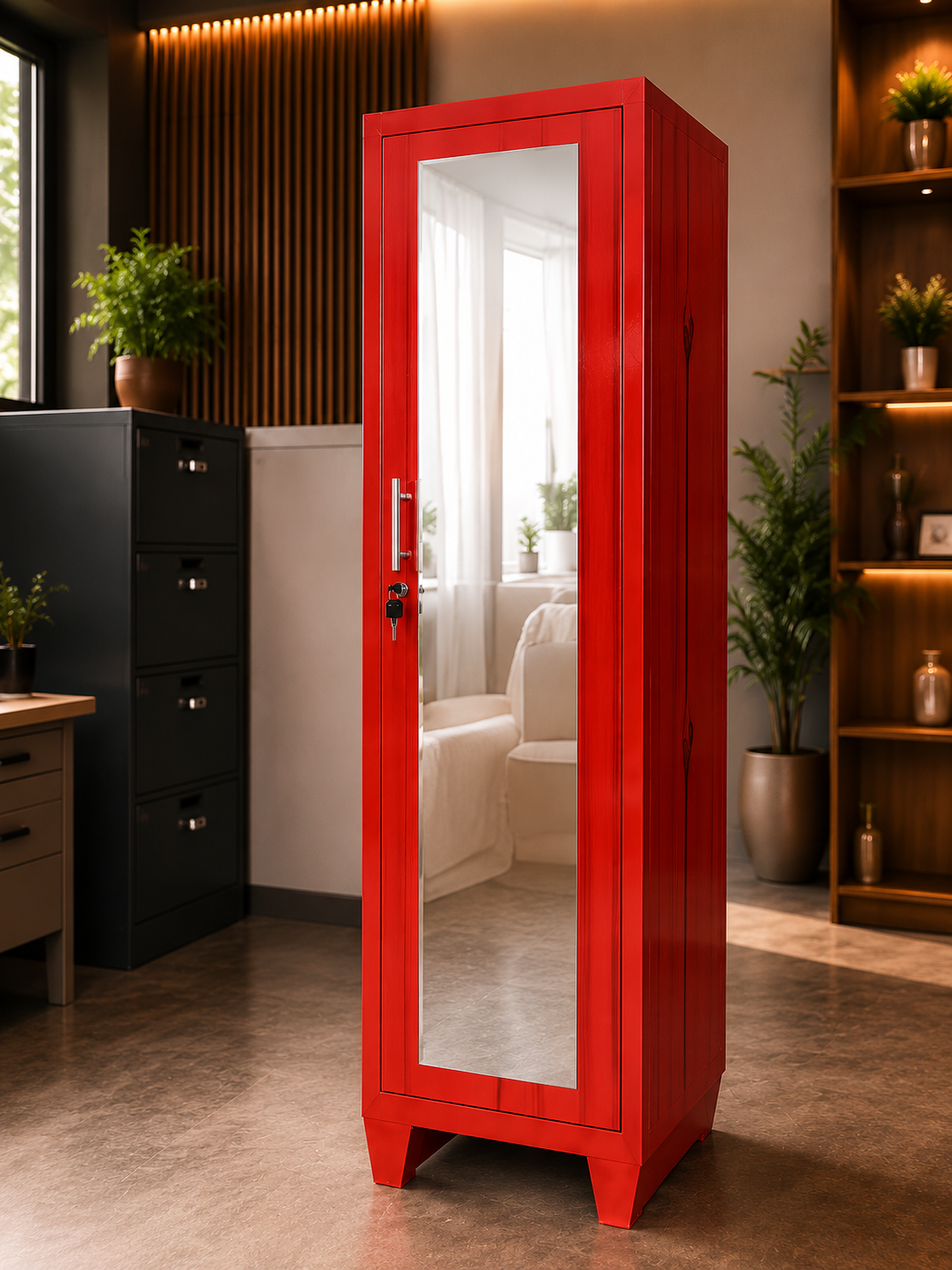 Steel hostel cupboard - 2 years warranty - Image 4