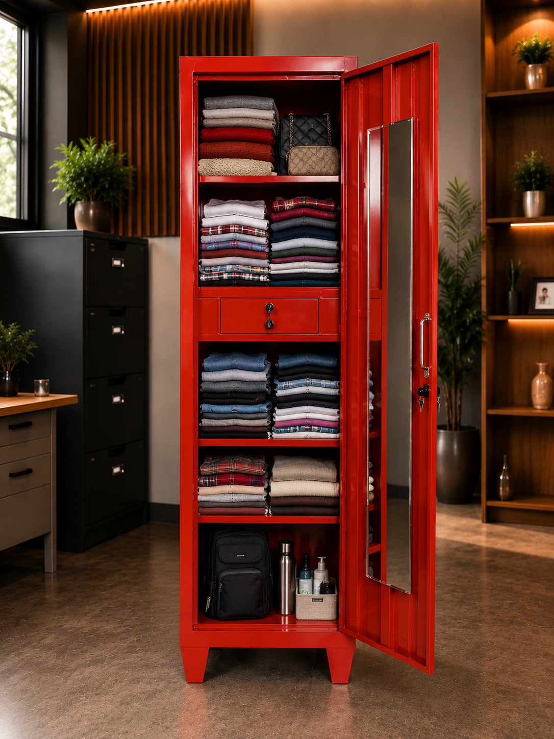 Steel hostel cupboard - 2 years warranty - Image 6