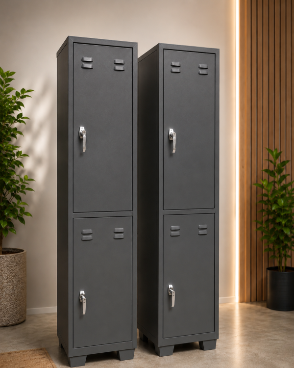 2 Door Steel Locker Cupboard
