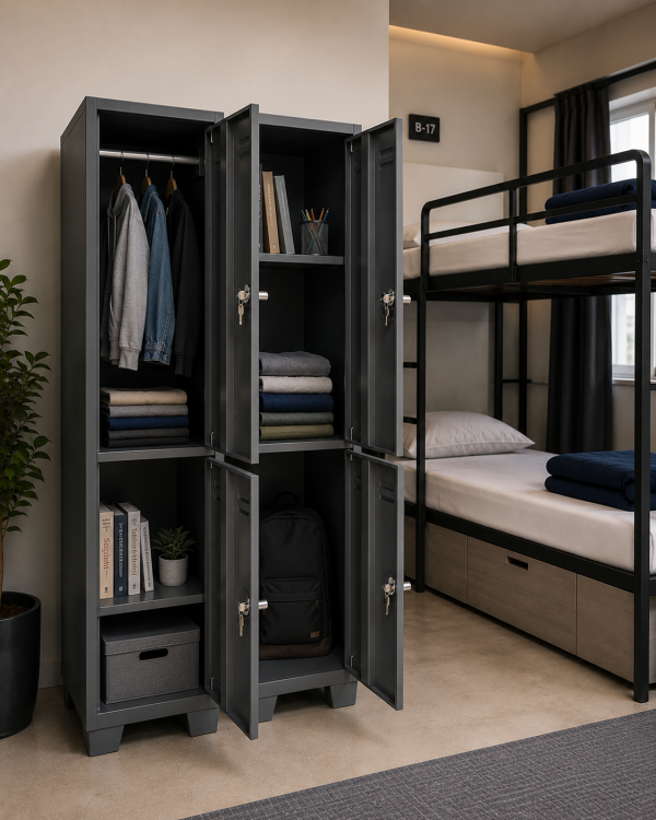 2 Door Steel Locker Cupboard