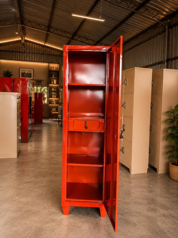 e9205c0d-aeeb-4494-a4a9-e720f8dc7457 Steel hostel cupboard - 2 years warranty