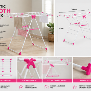 Plastic Clothes Rack