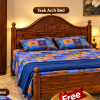 Teak_Arch_Bed Classic Wooden Bedroom Set