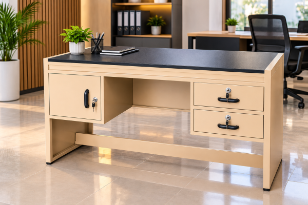 4x2 -01 Leyo Executive Steel Office Desk